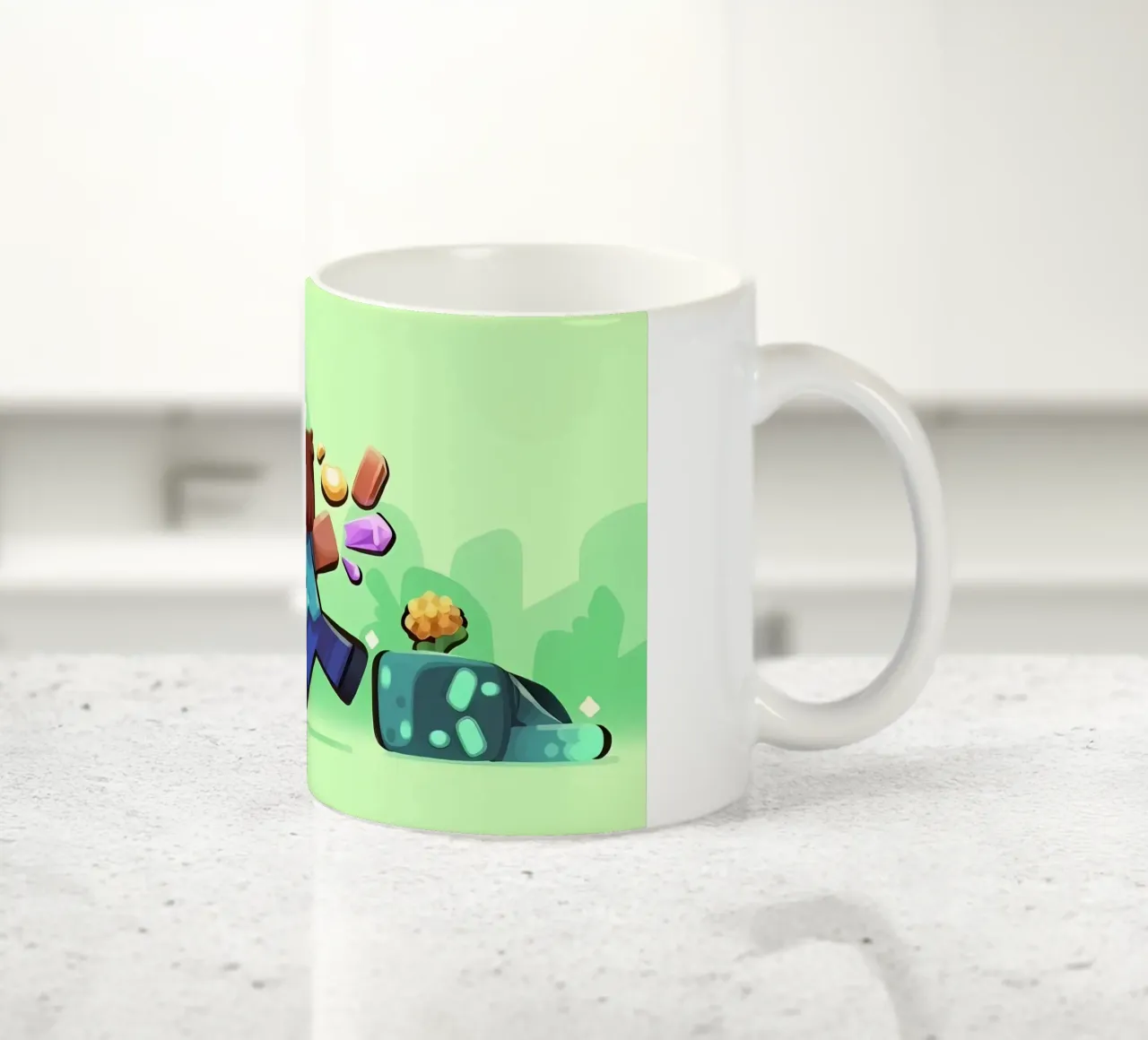 Minecraft tazza in ceramica da Ngamino