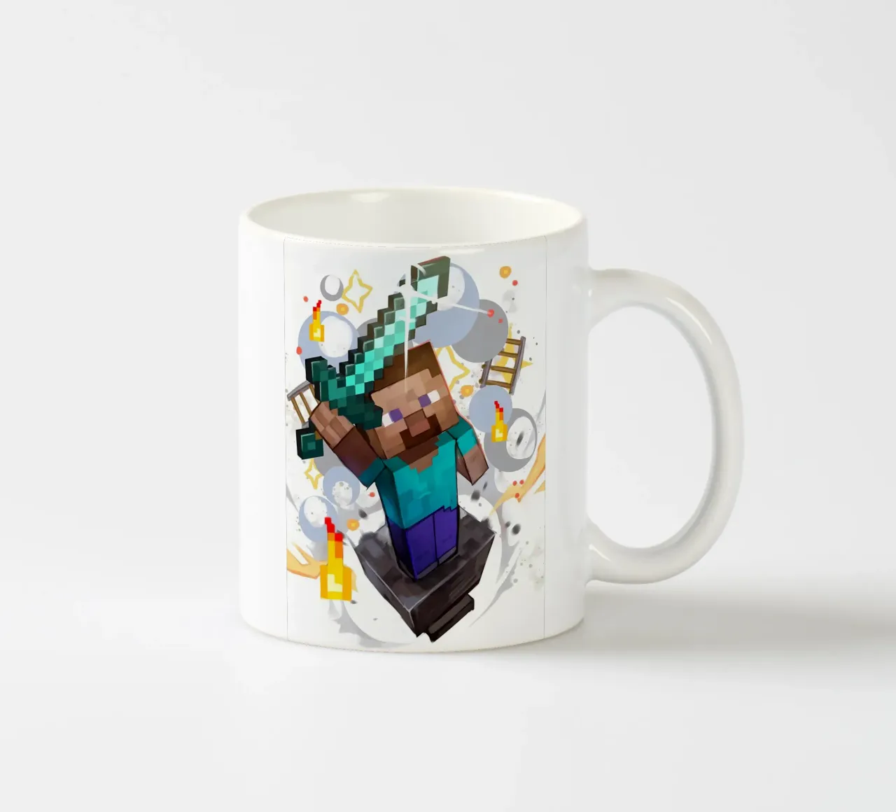 Minecraft tazza in ceramica da Ngamino