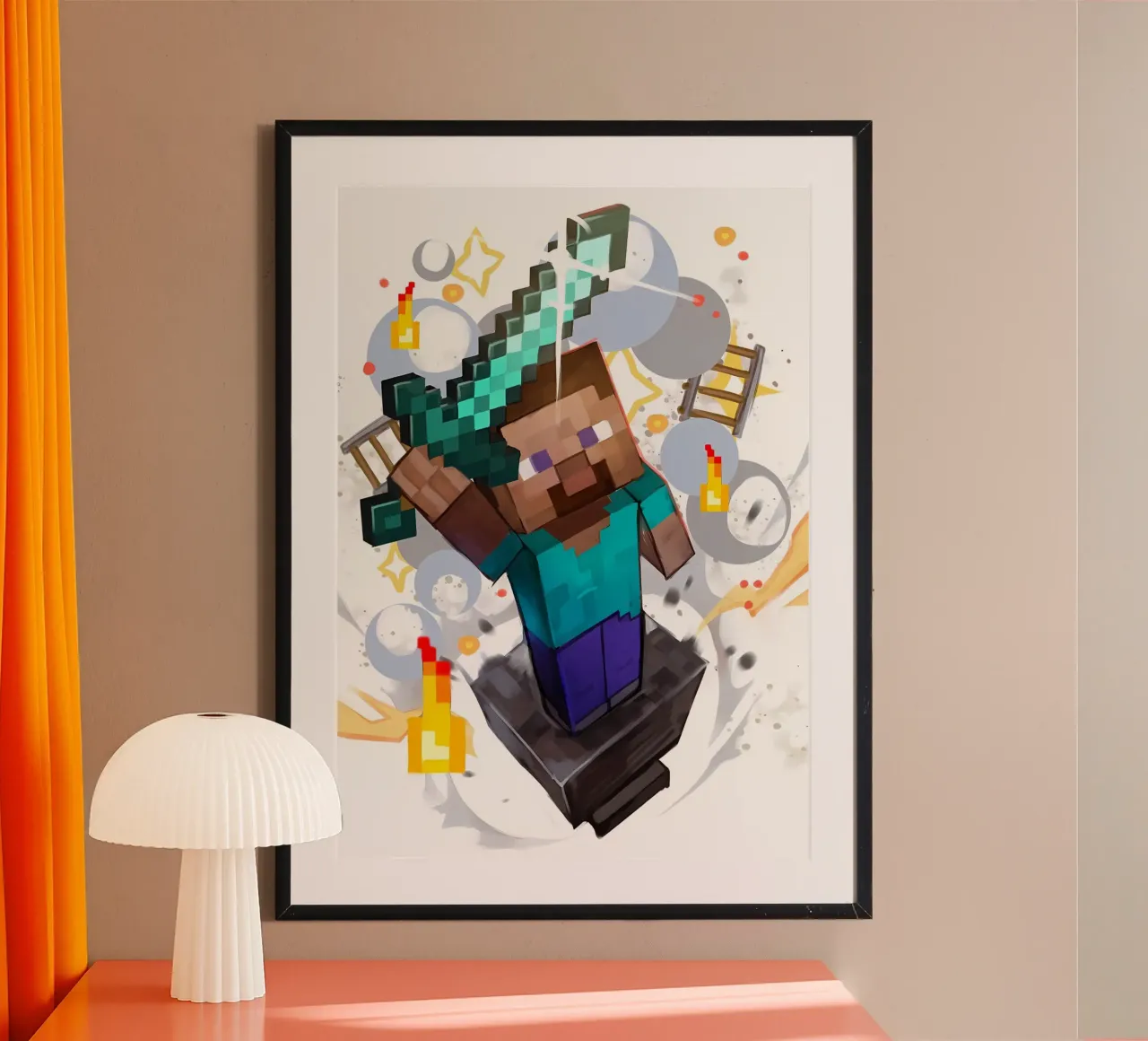 Minecraft carta hahnemühle da Ngamino