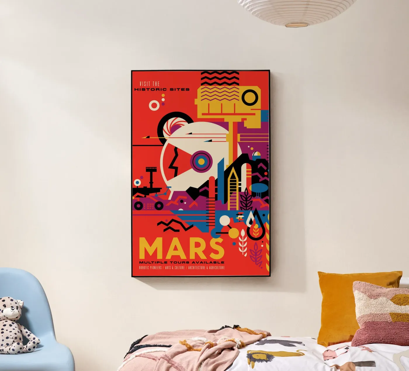 NASA Mars plexiglass da Old Masters