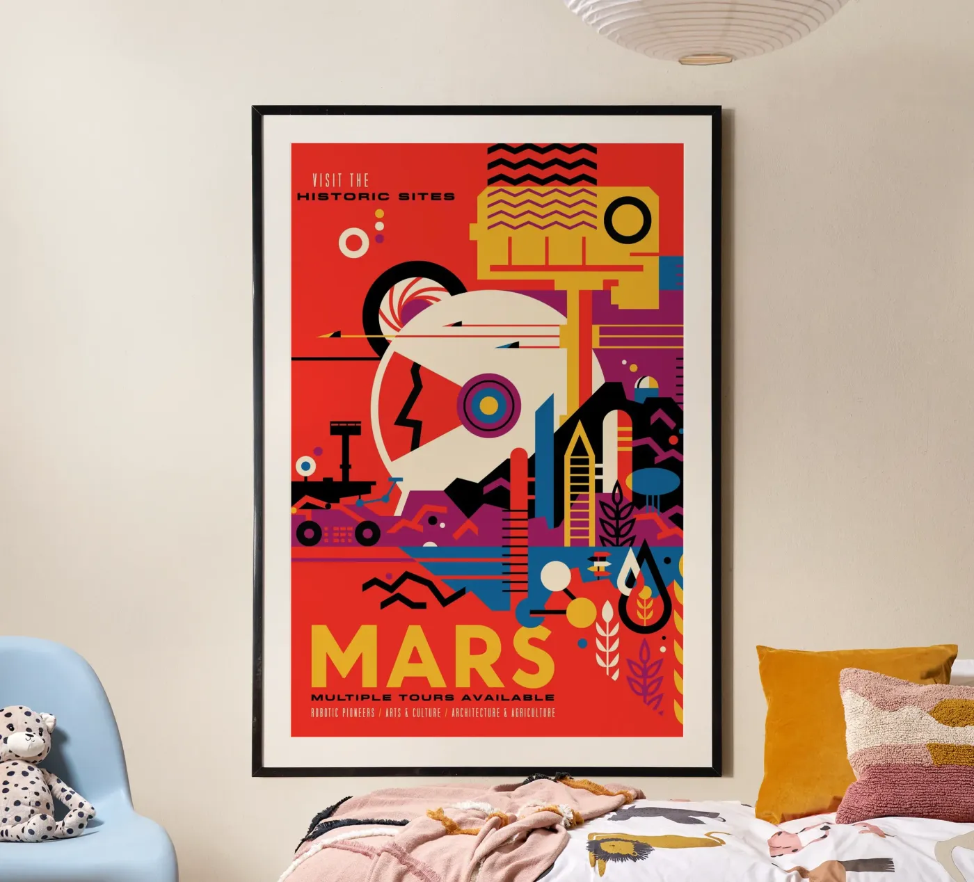Marte della NASA poster da Old Masters