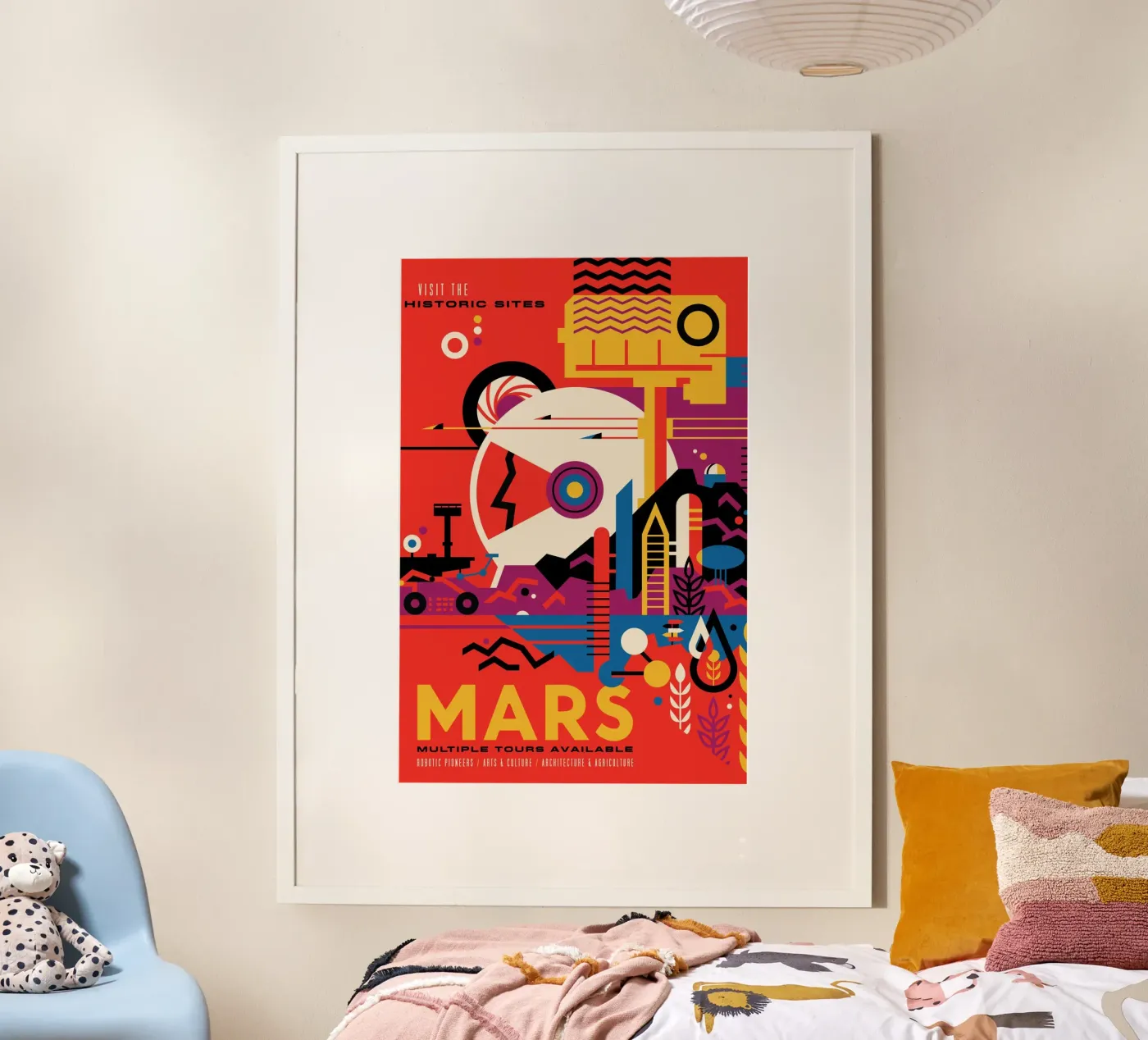 Marte della NASA poster da Old Masters
