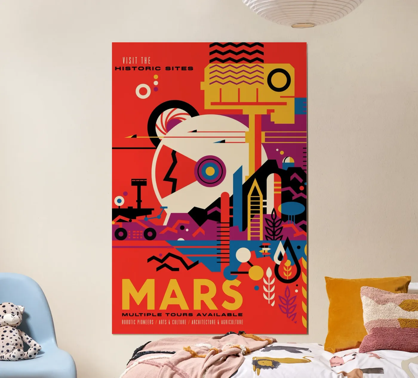 Marte della NASA poster da Old Masters