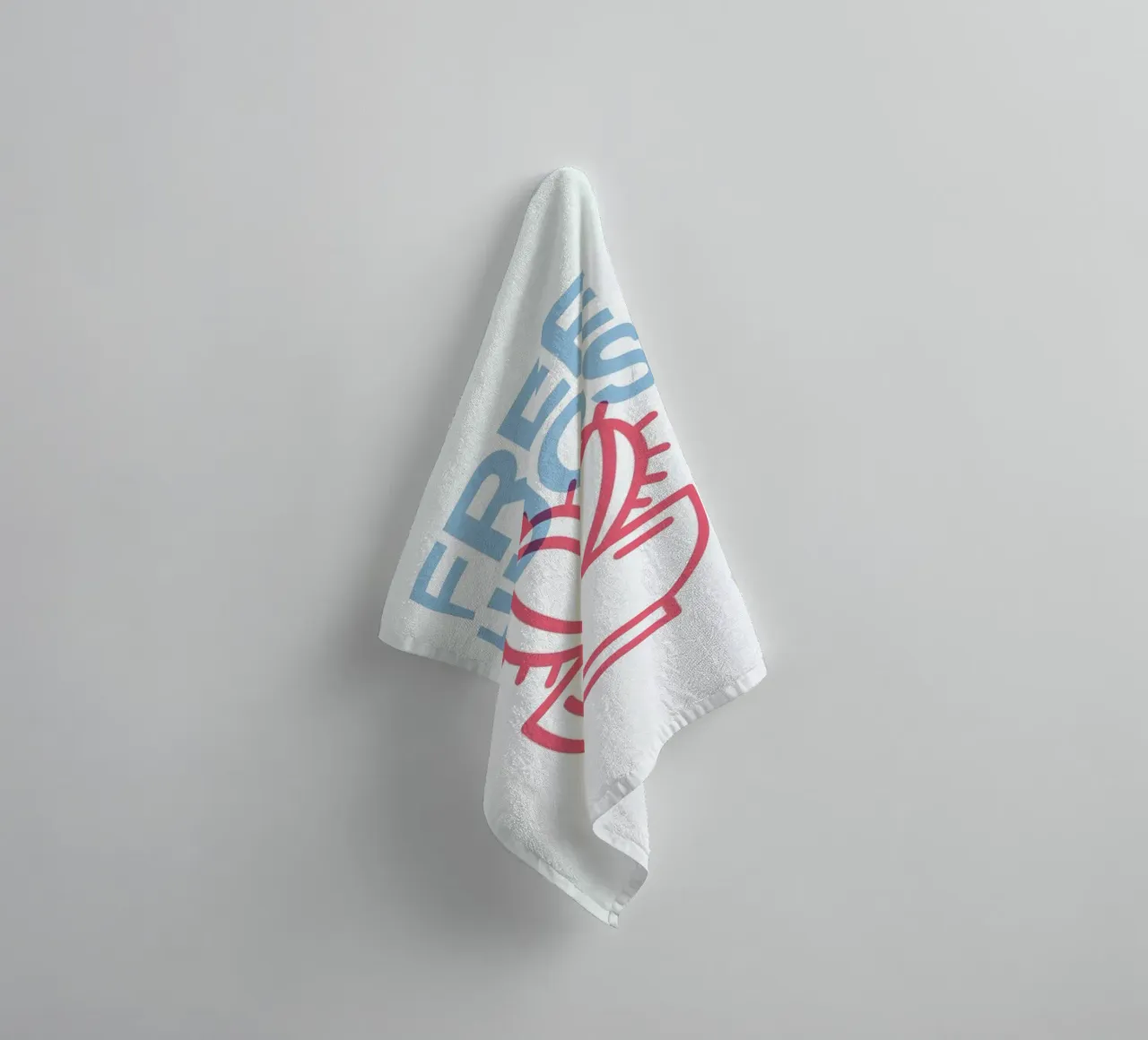 Free Hugs towel by Evita Witzenhausen