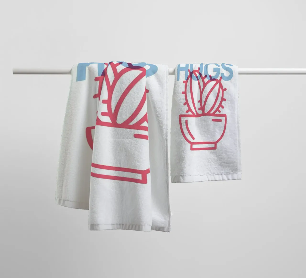 Free Hugs towel by Evita Witzenhausen