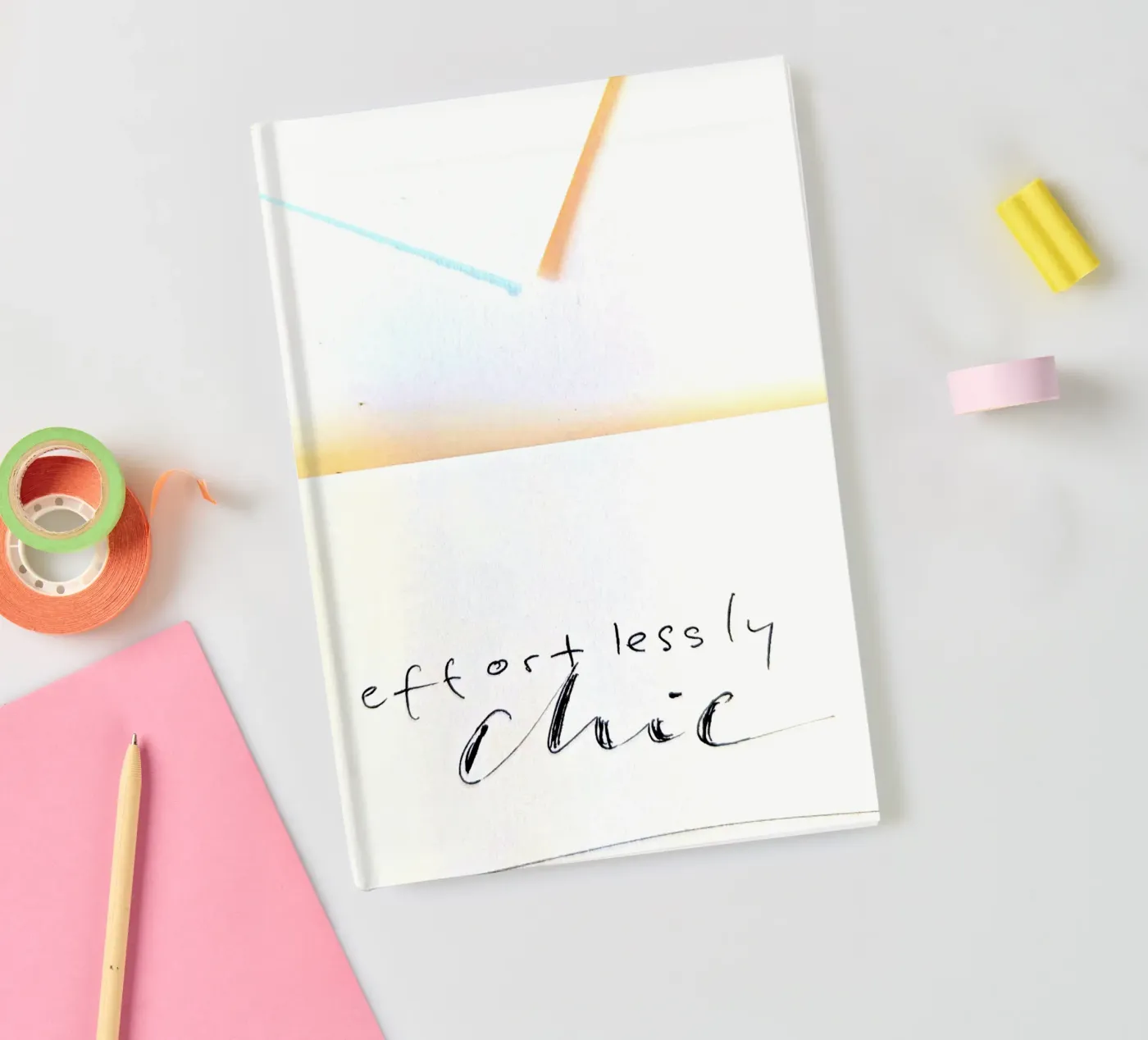 Effortlessly chic notebook by sum2proveDesign