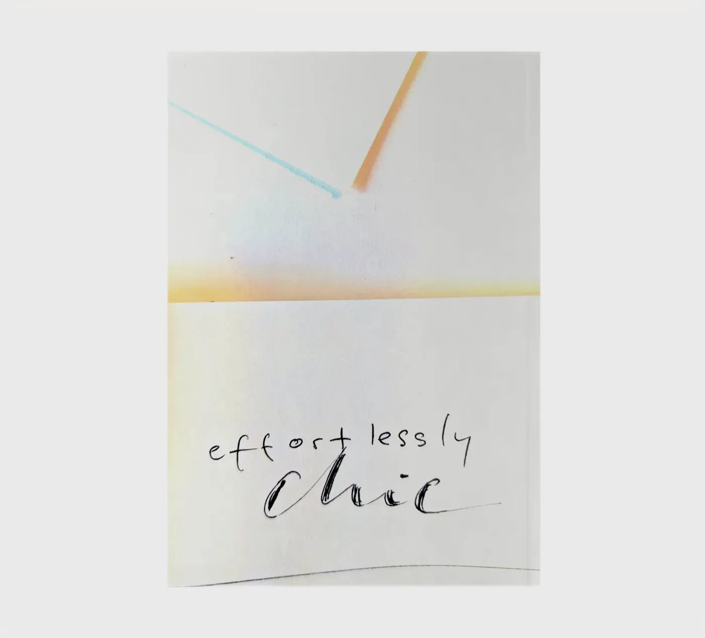 Effortlessly chic notebook by sum2proveDesign