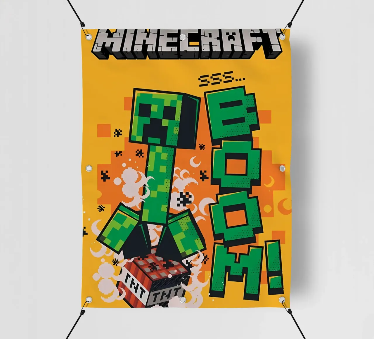 Minecraft telo in pvc da Ngamino