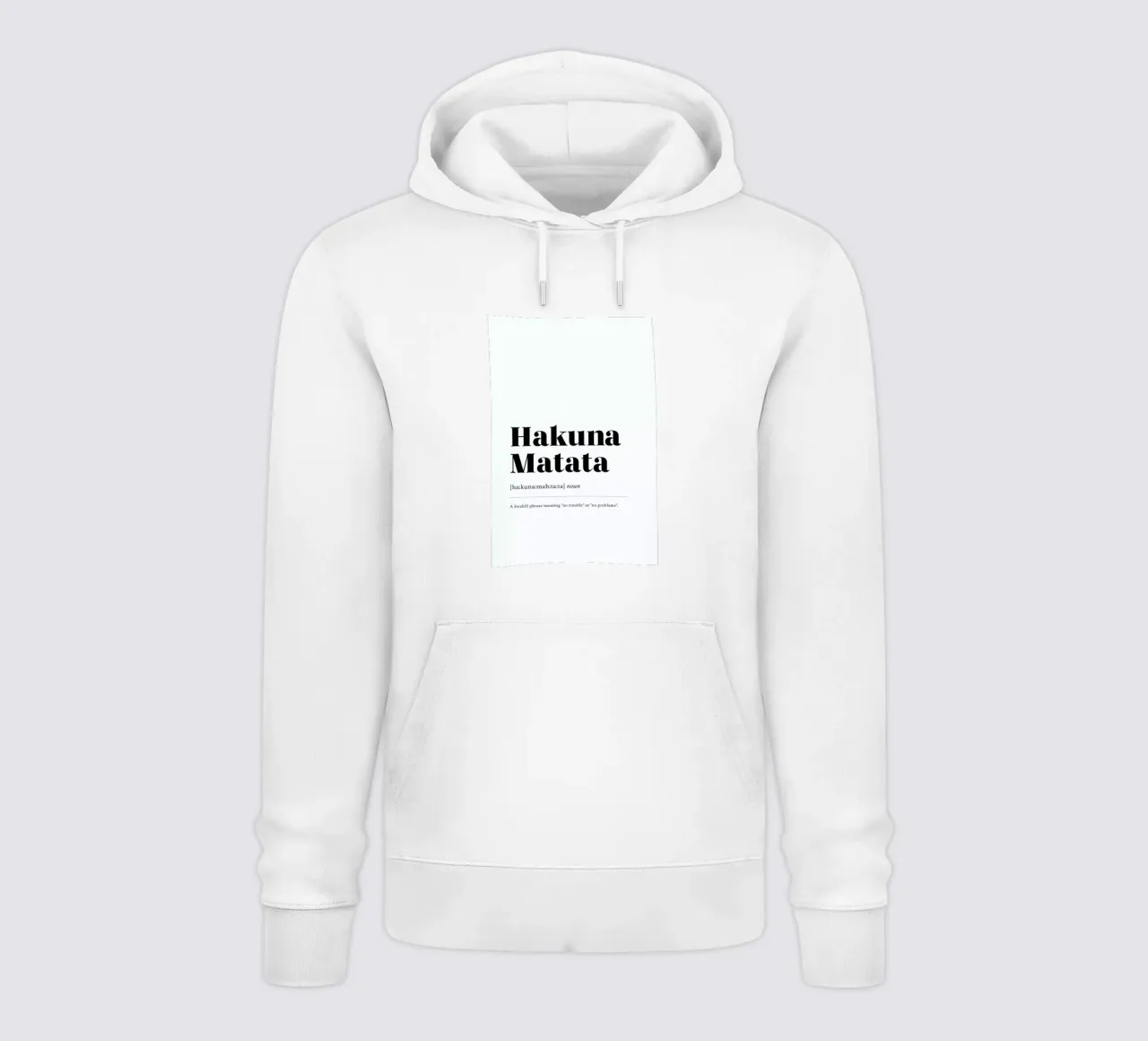 Hakuna Matata sweat à capuche de daylight design studio