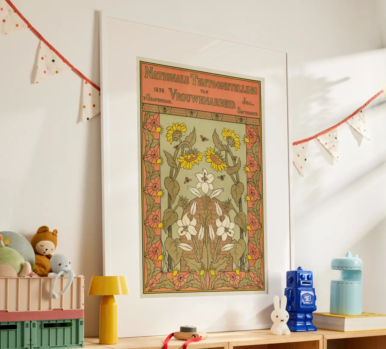 Mostra nazionale del lavoro femminile all'Aia poster da Old Masters