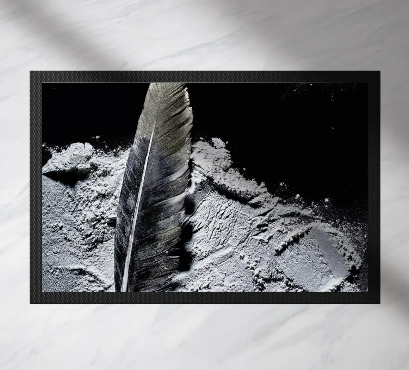 Federn 2 Fußmatte von neon* fotografie