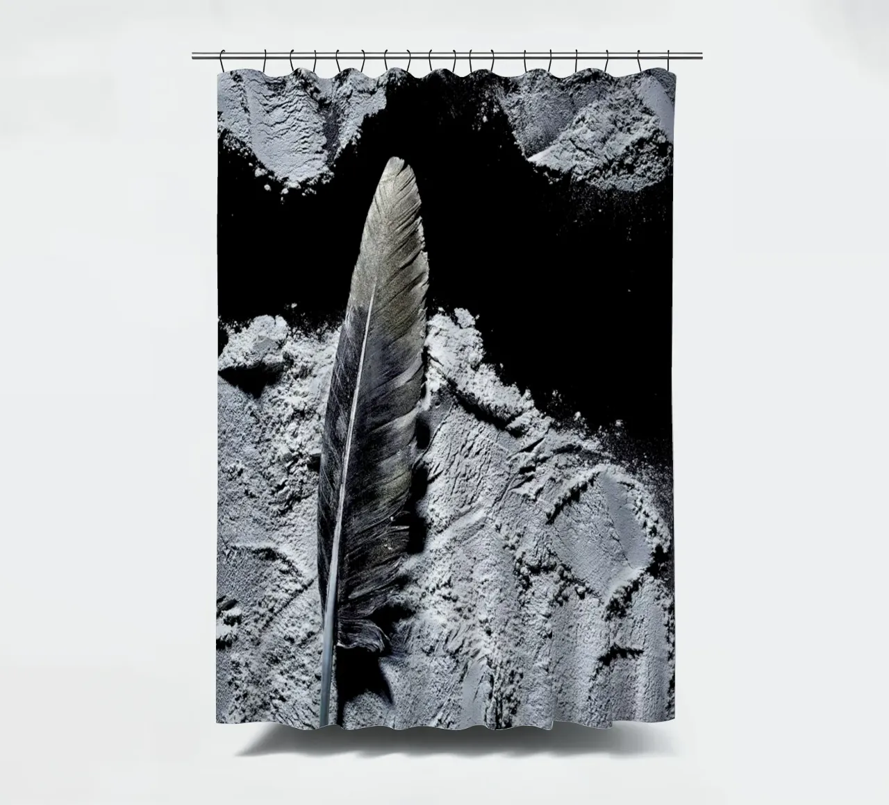 Federn 2 Duschvorhang von neon* fotografie
