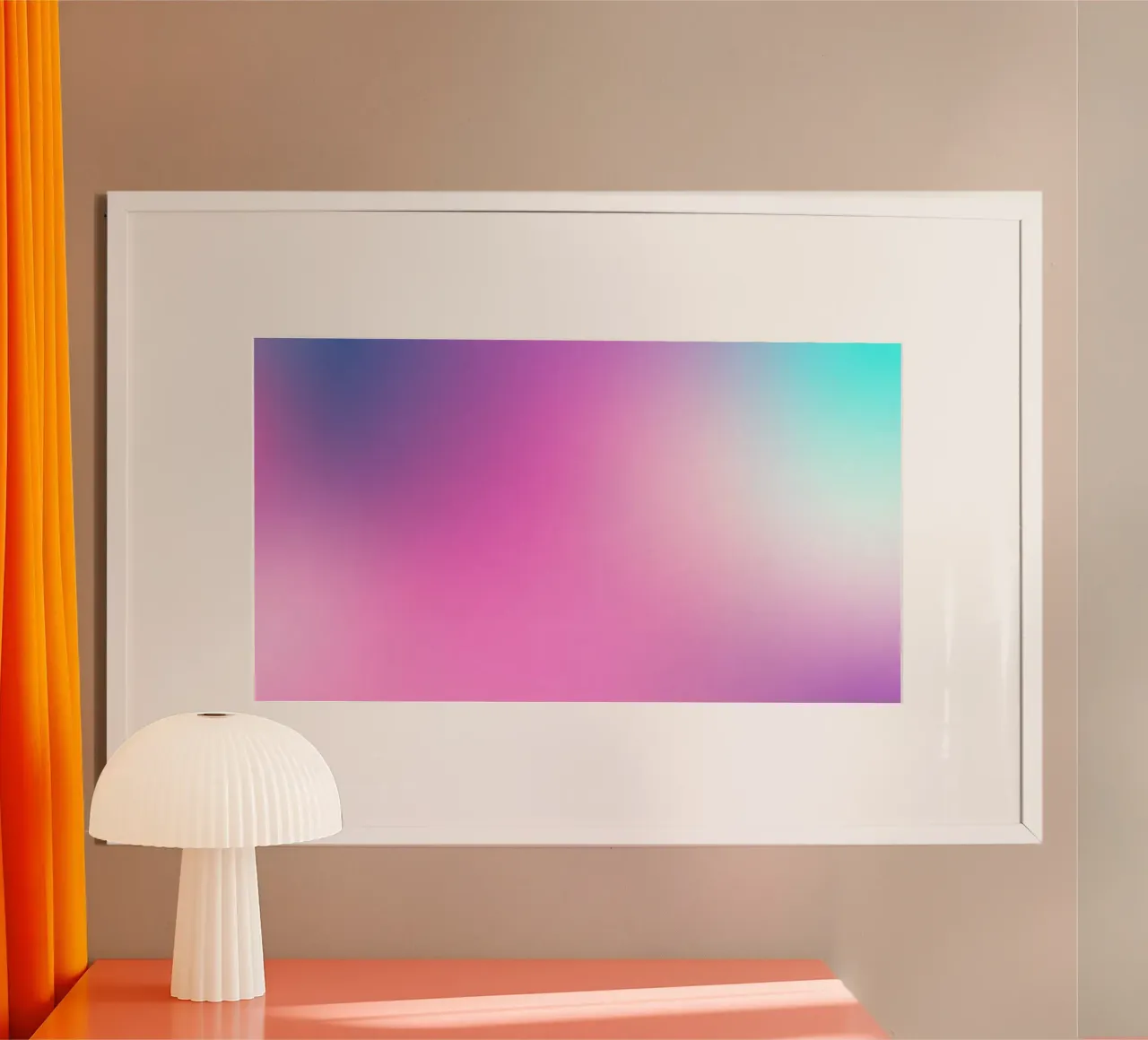 Levendig abstract achtergrondontwerp voor creatief behang hahnemühle van DesignDoodle