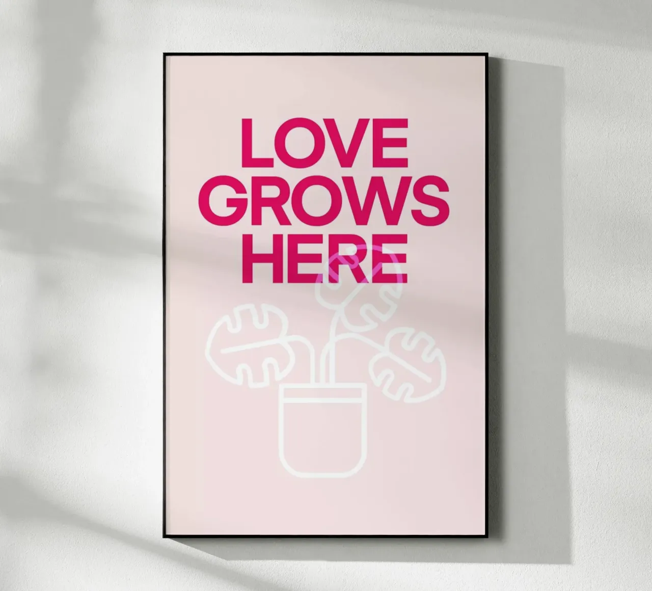 Love Grows plexiglass da Evita Witzenhausen