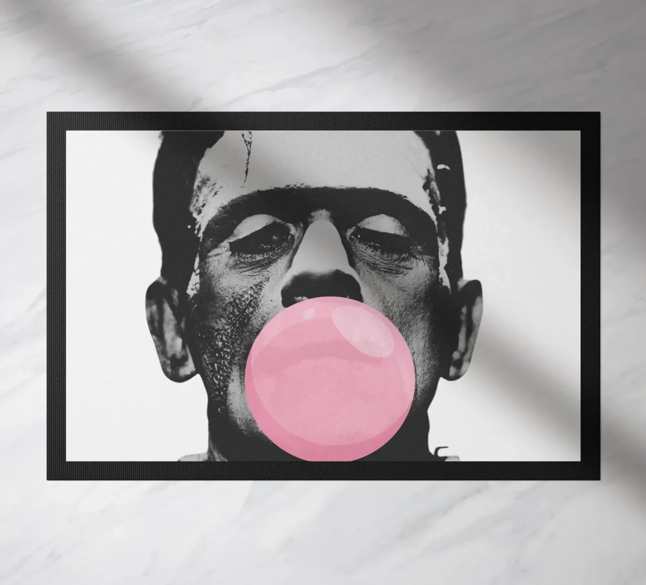 classic monster bubble doormat by ramosashop