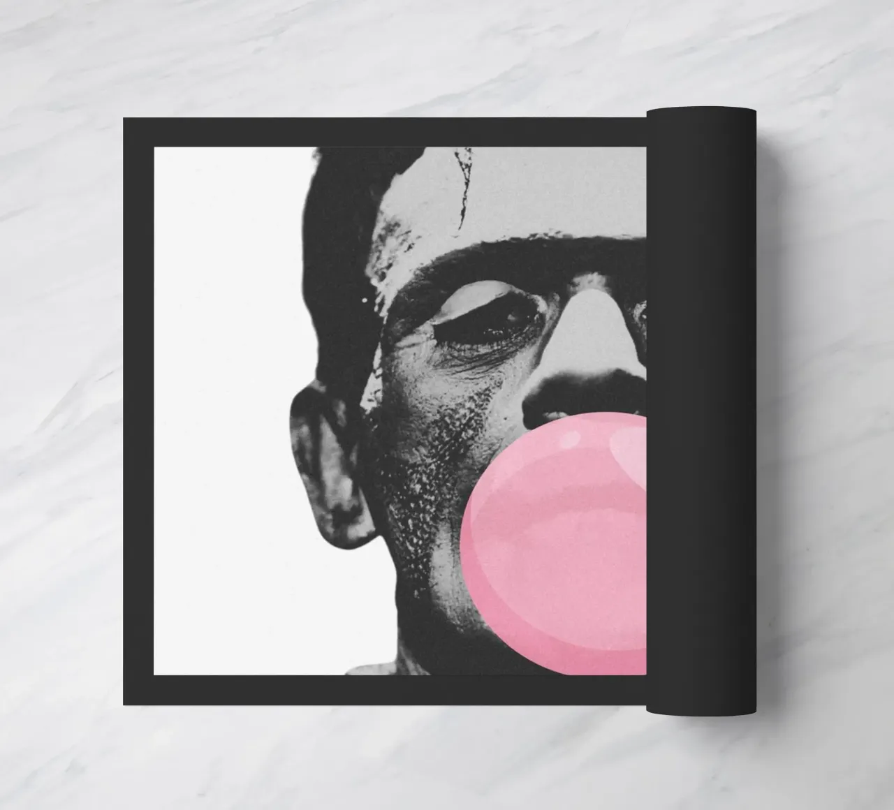 classic monster bubble doormat by ramosashop