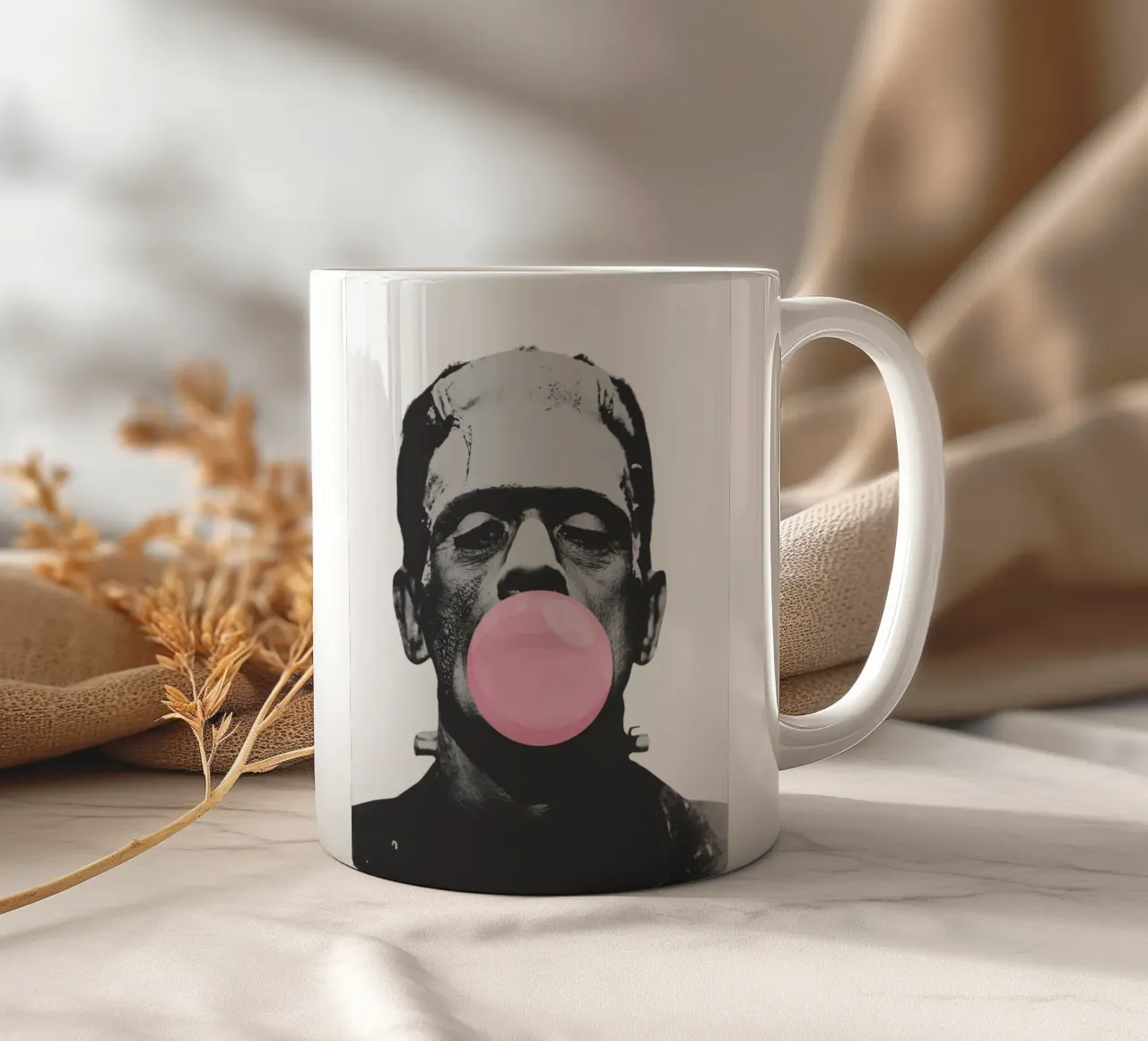 classic monster  bubble tazza in ceramica da ramosashop