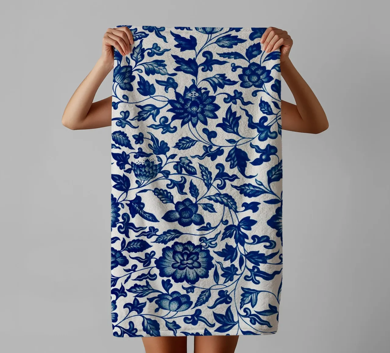Owen Jones - Modello a fiori asciugamano da bagno da Old Masters