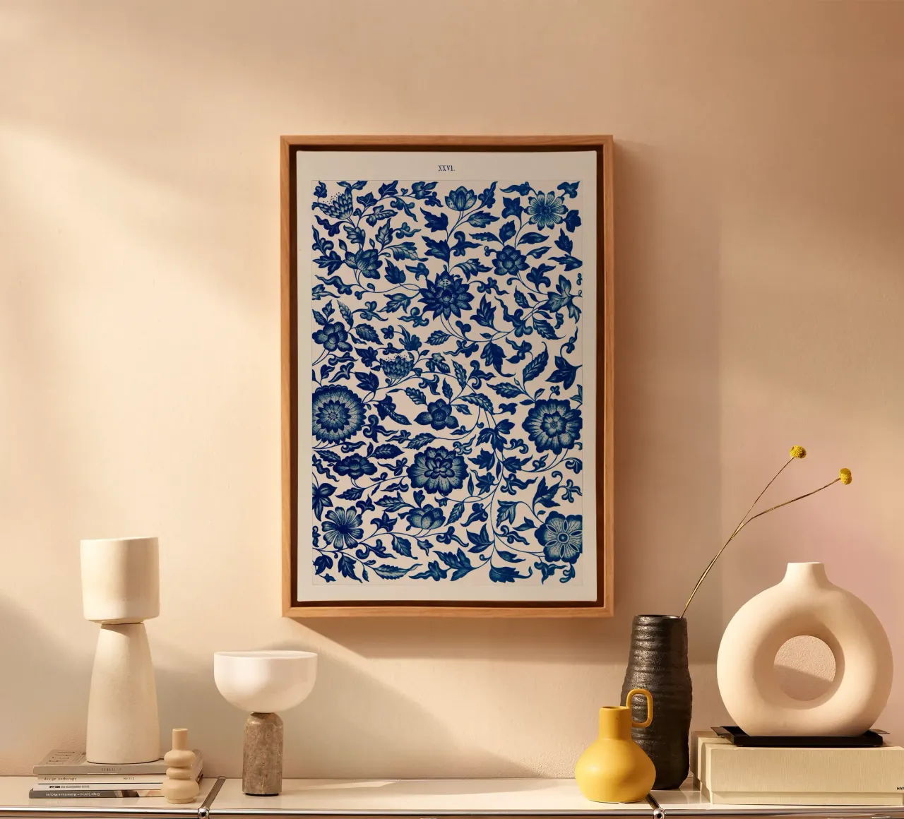 Owen Jones - Modello a fiori tela da Old Masters