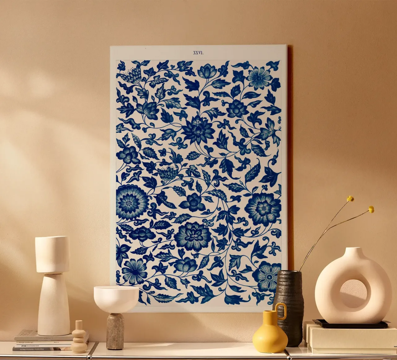 Owen Jones - Modello a fiori tela da Old Masters