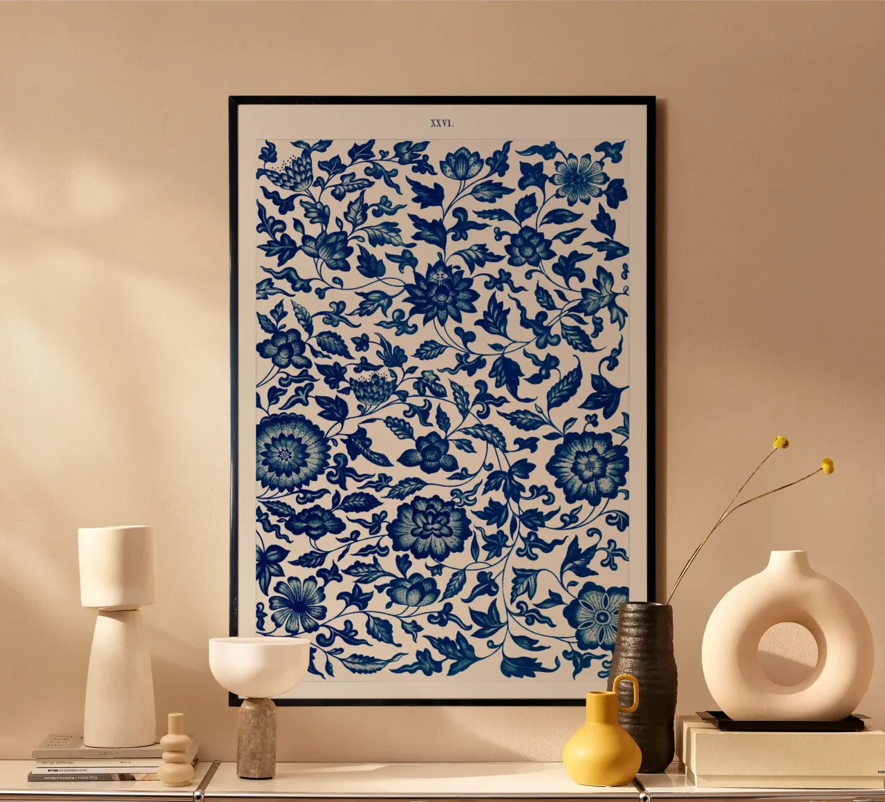 Owen Jones - Modello a fiori carta hahnemühle da Old Masters