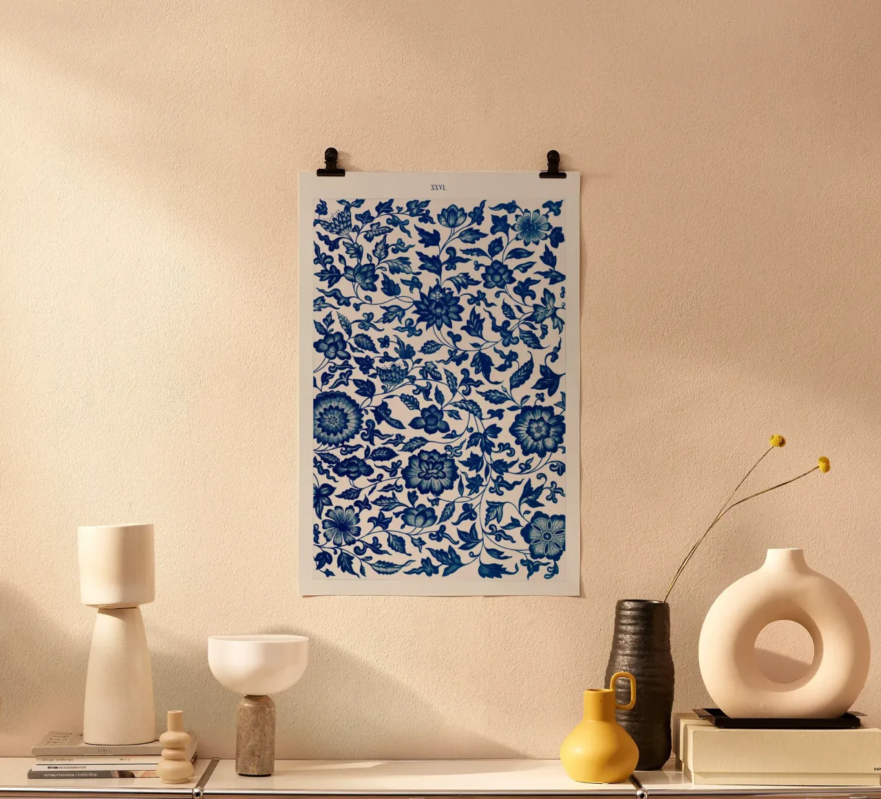 Owen Jones - Modello a fiori carta hahnemühle da Old Masters