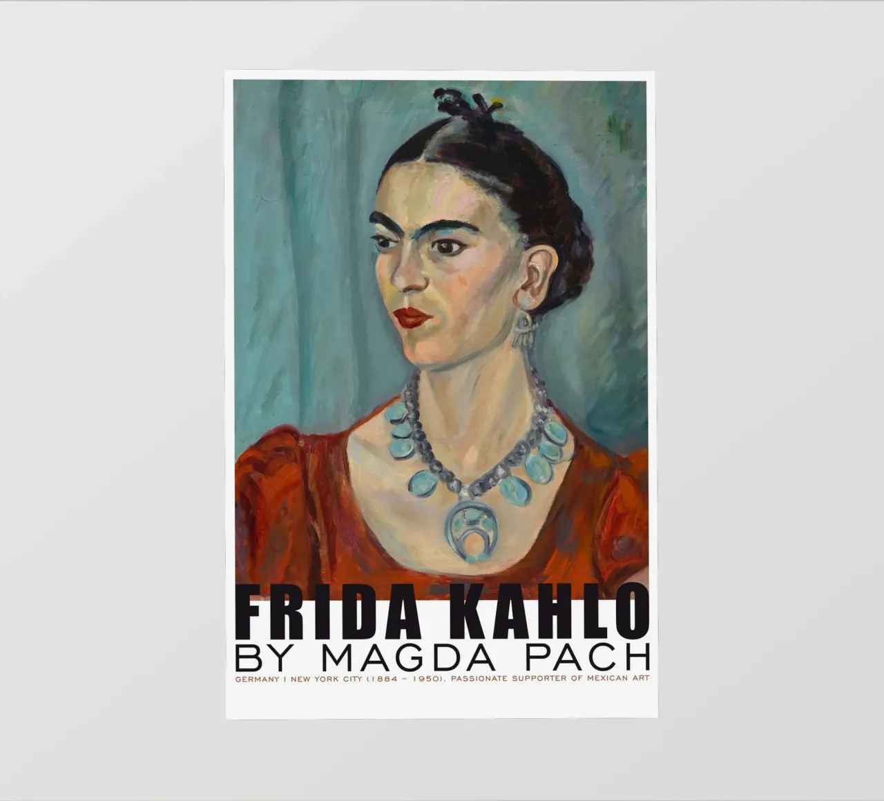 Magda Pach - Frida Kahlo pellicola backlit da Old Masters