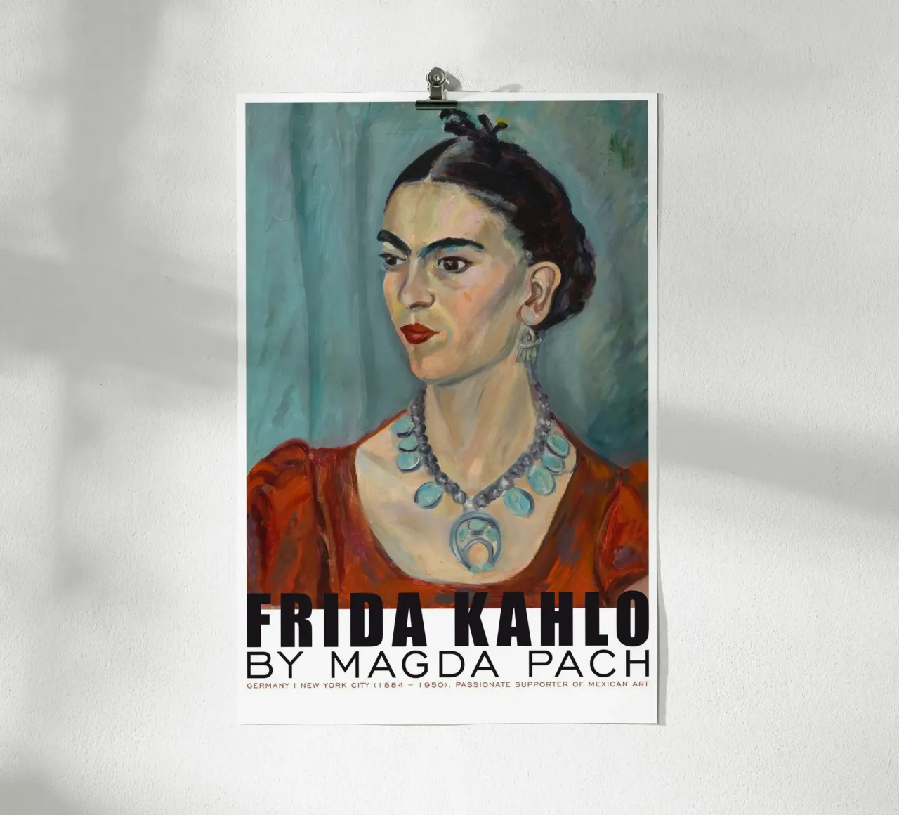 Magda Pach - Frida Kahlo carta hahnemühle da Old Masters