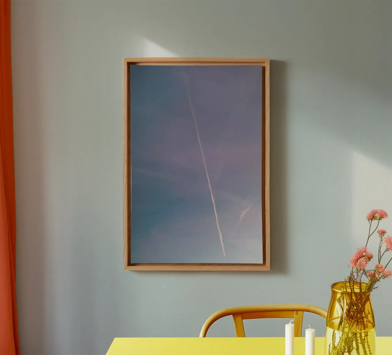 Dreamy Skies IV tela con Cornice a cassetta da Sebastian Hilgetag