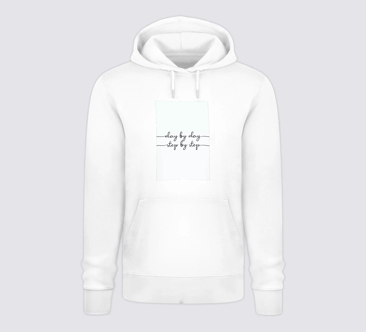 Day by Day felpa con cappuccio da typed