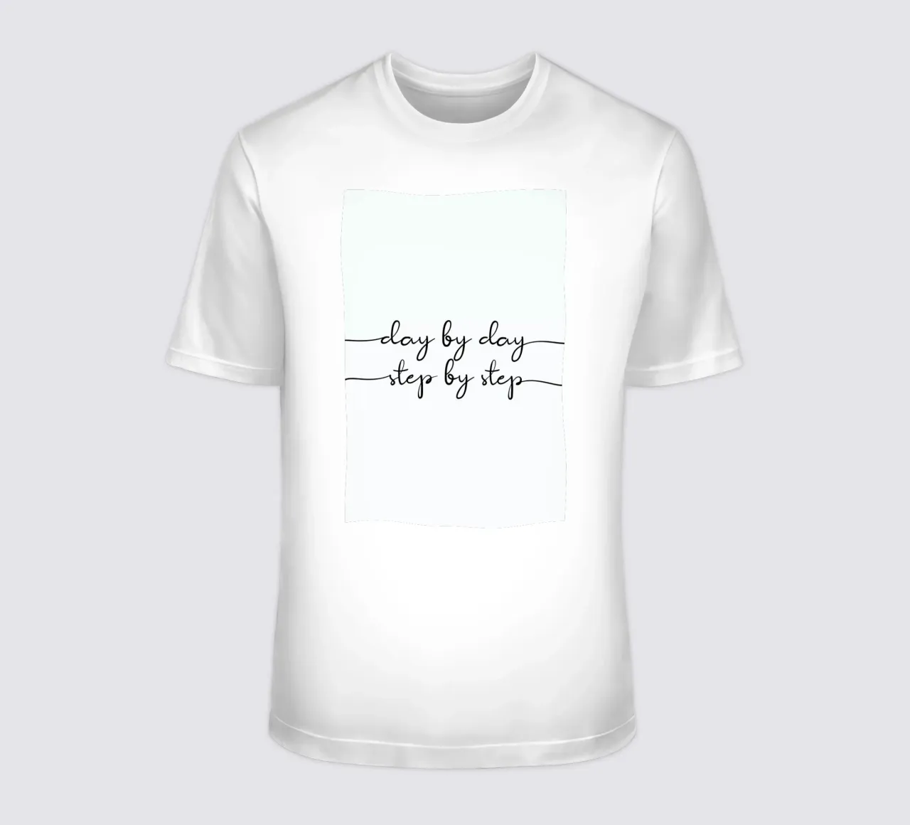 Day by Day t-shirt da typed