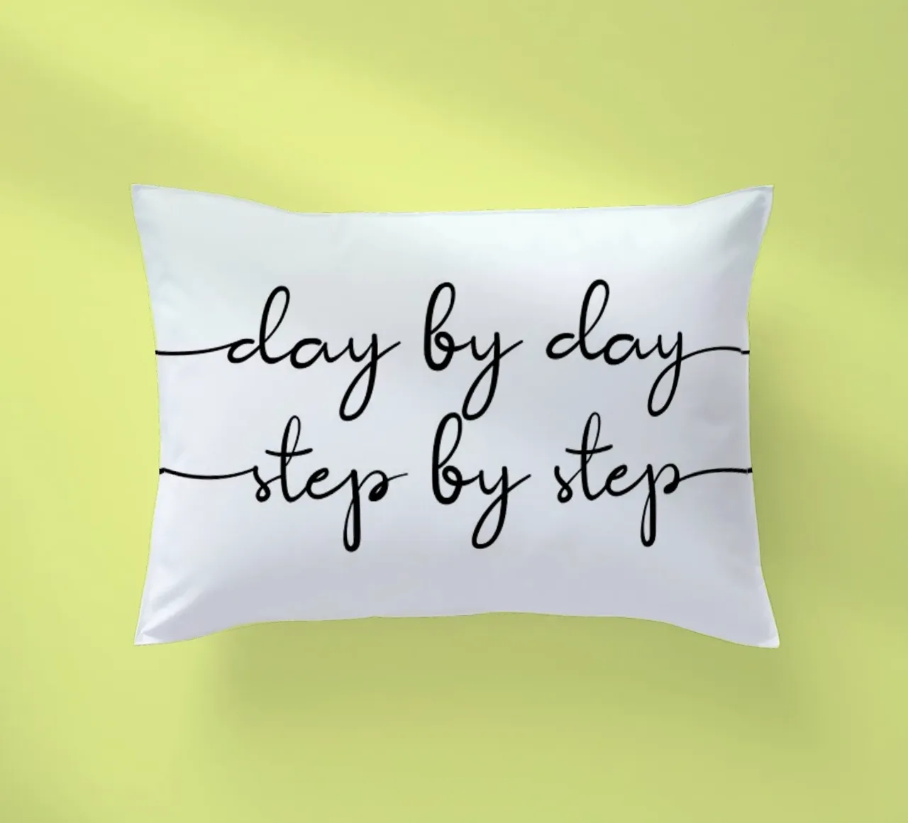 Day by Day cuscino da typed