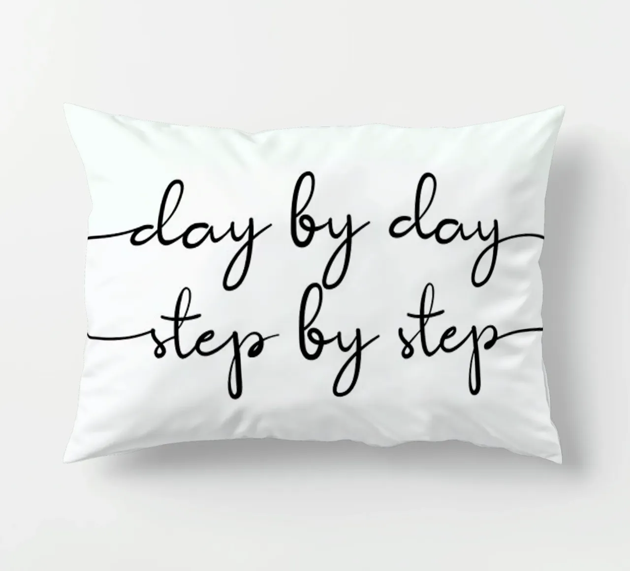 Day by Day cuscino da typed