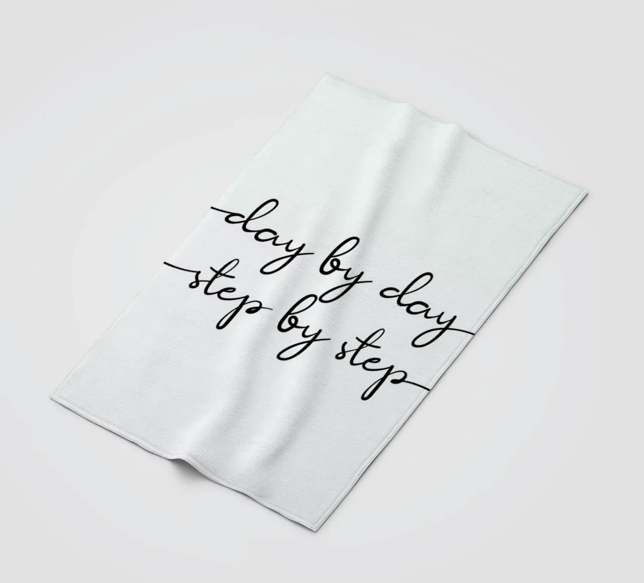 Day by Day coperta in pile da typed
