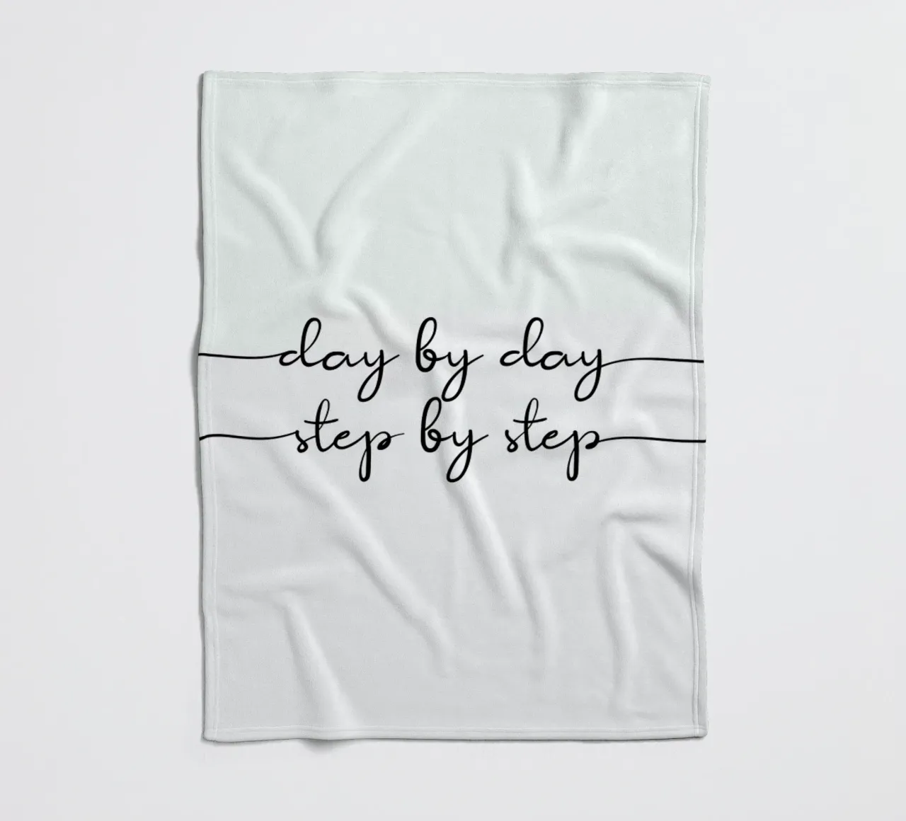 Day by Day coperta in pile da typed