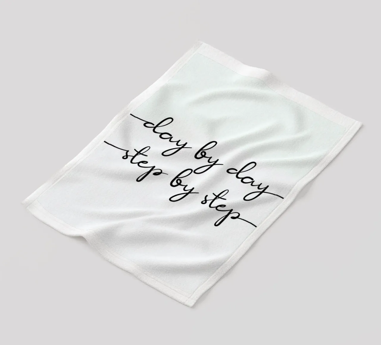 Day by Day coperta in pile da typed