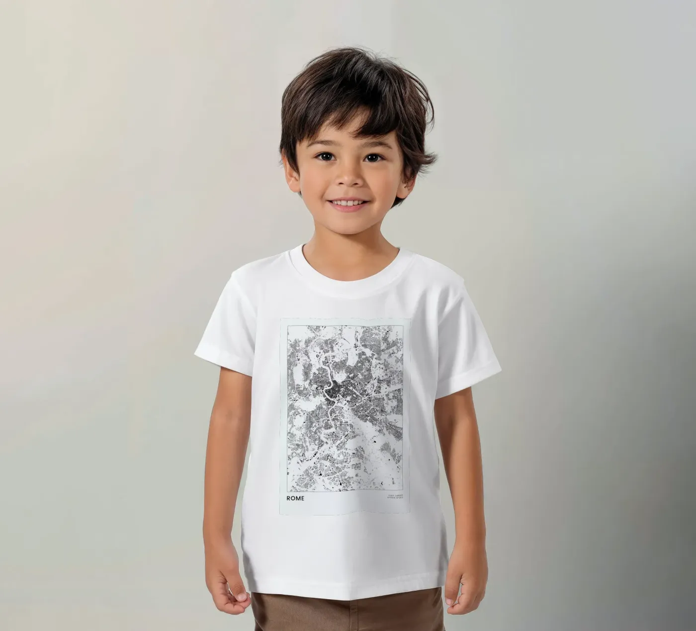 Rome t-shirt bambini da The Cartography Collection