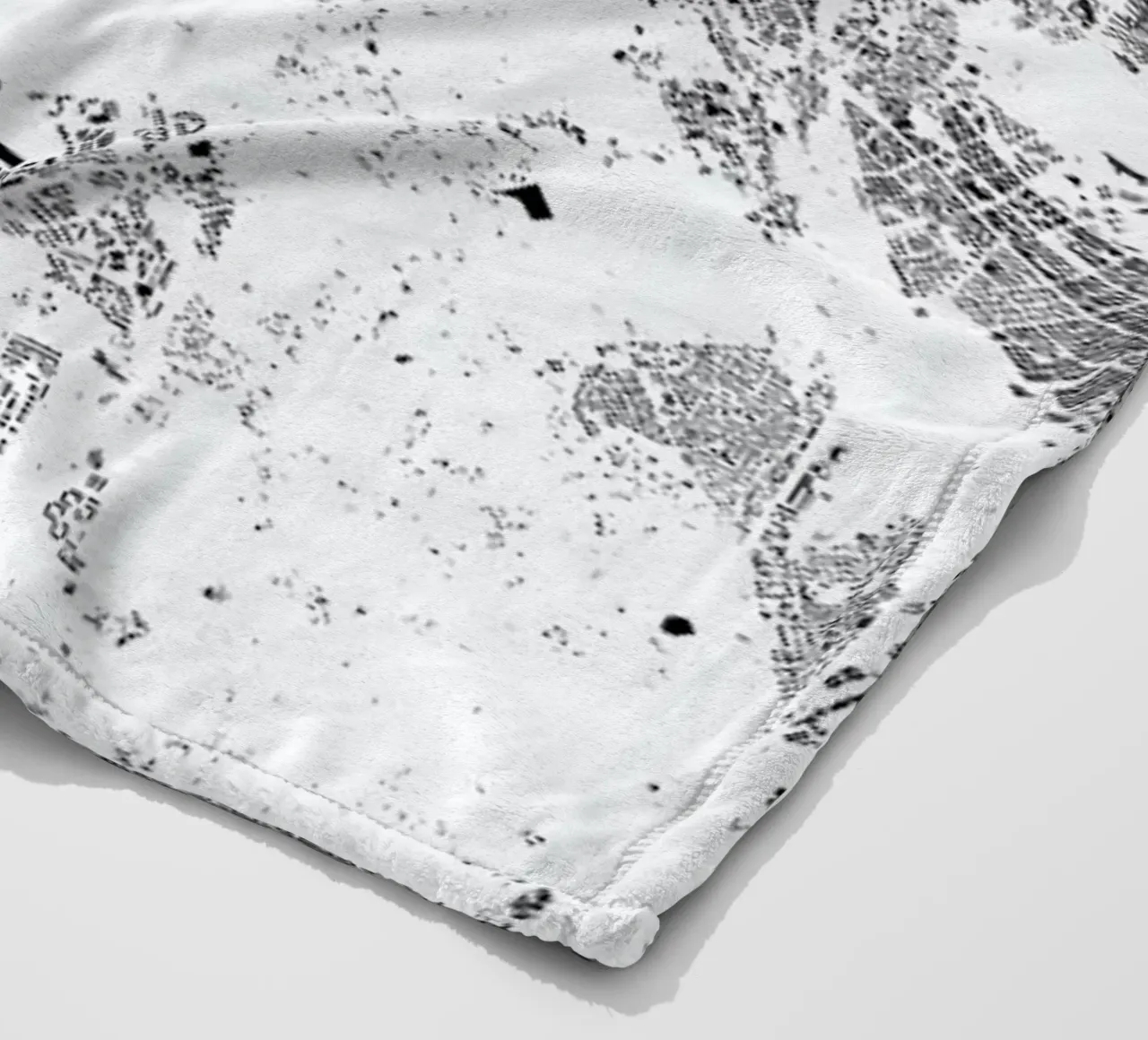 Rome coperta in pile da The Cartography Collection