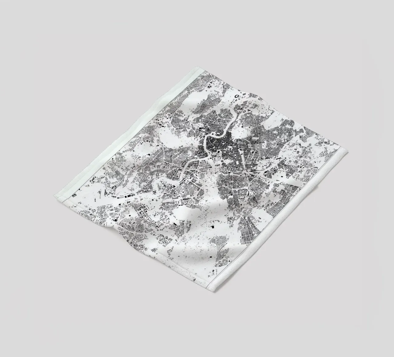 Rome coperta in pile da The Cartography Collection
