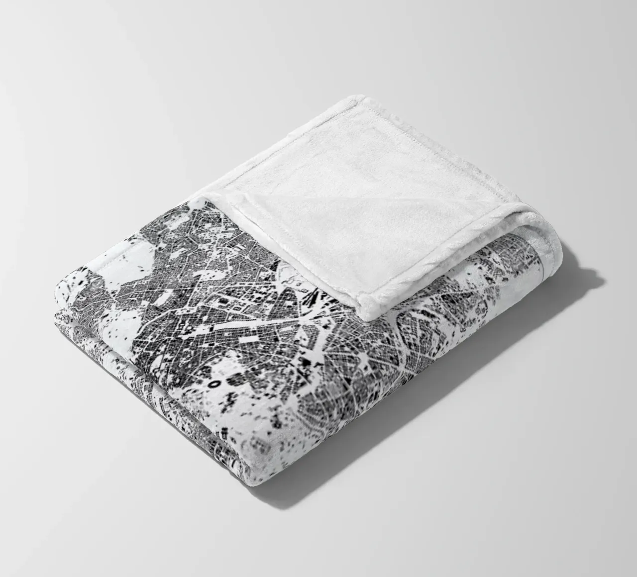 Rome coperta in pile da The Cartography Collection