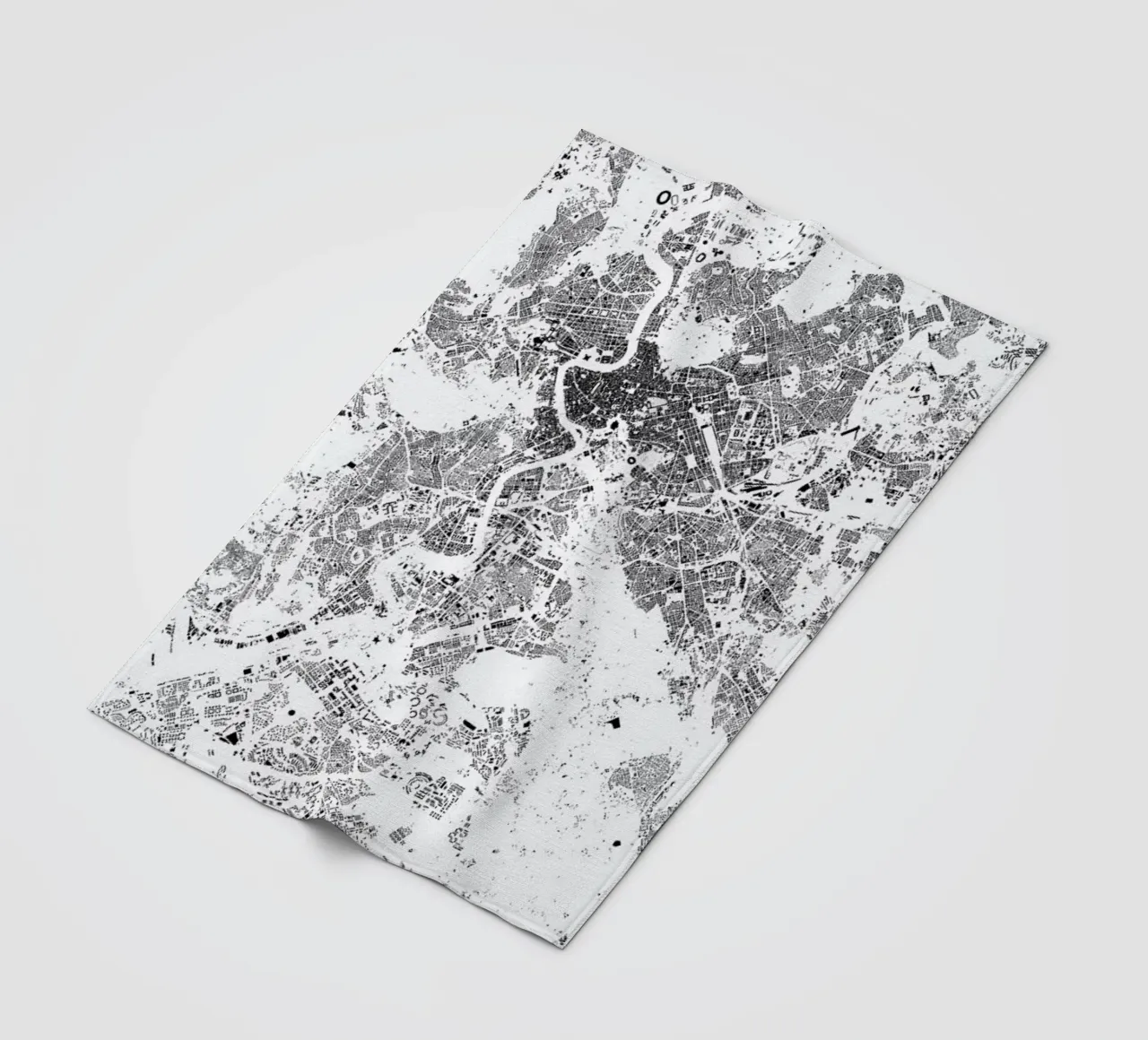 Rome coperta in pile da The Cartography Collection