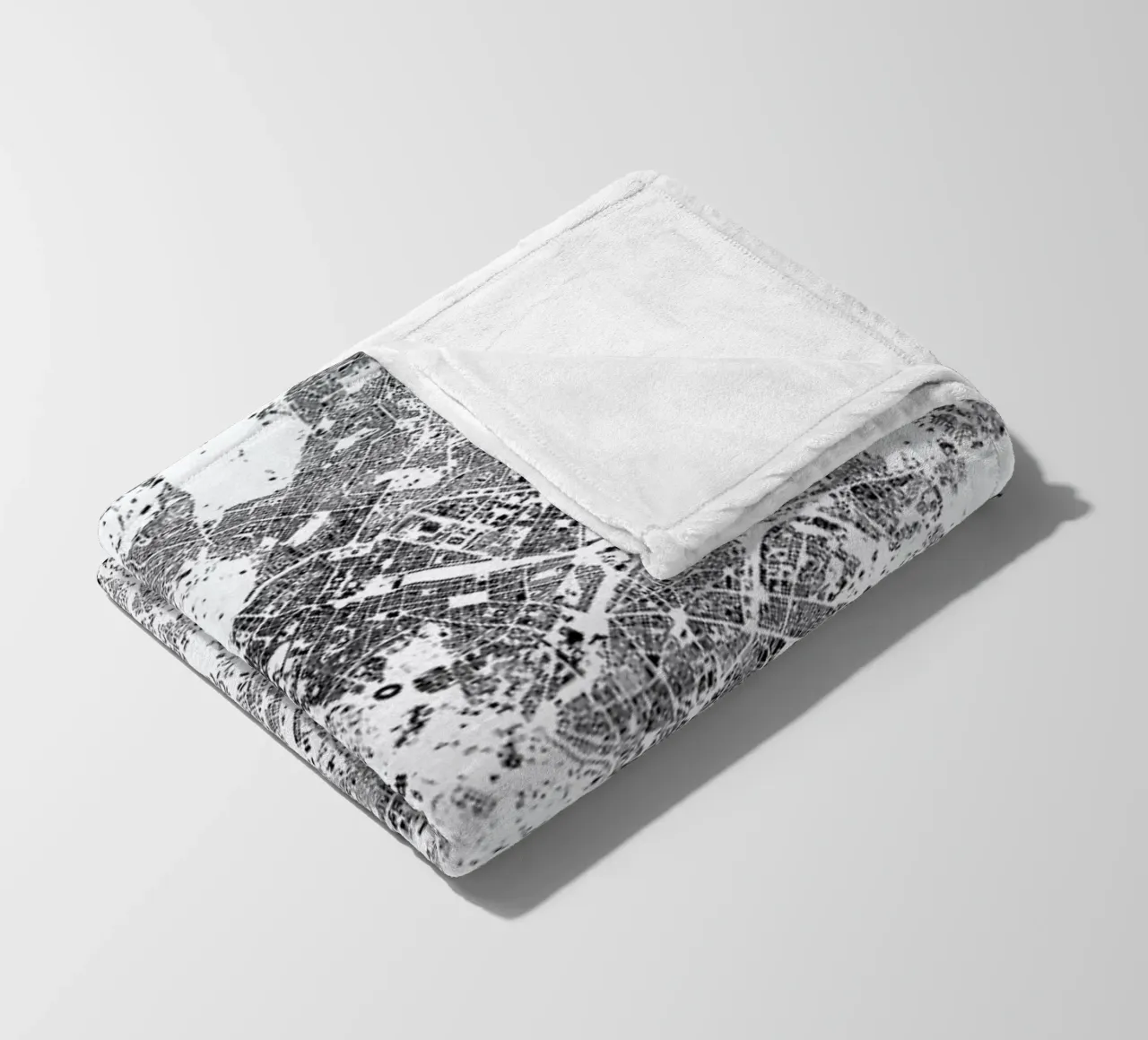 Rome coperta in pile da The Cartography Collection
