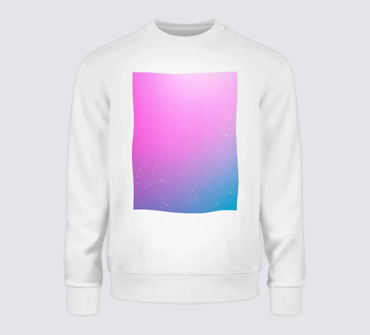background with gradient colors and sparkling elements sweatshirt by DesignDoodle