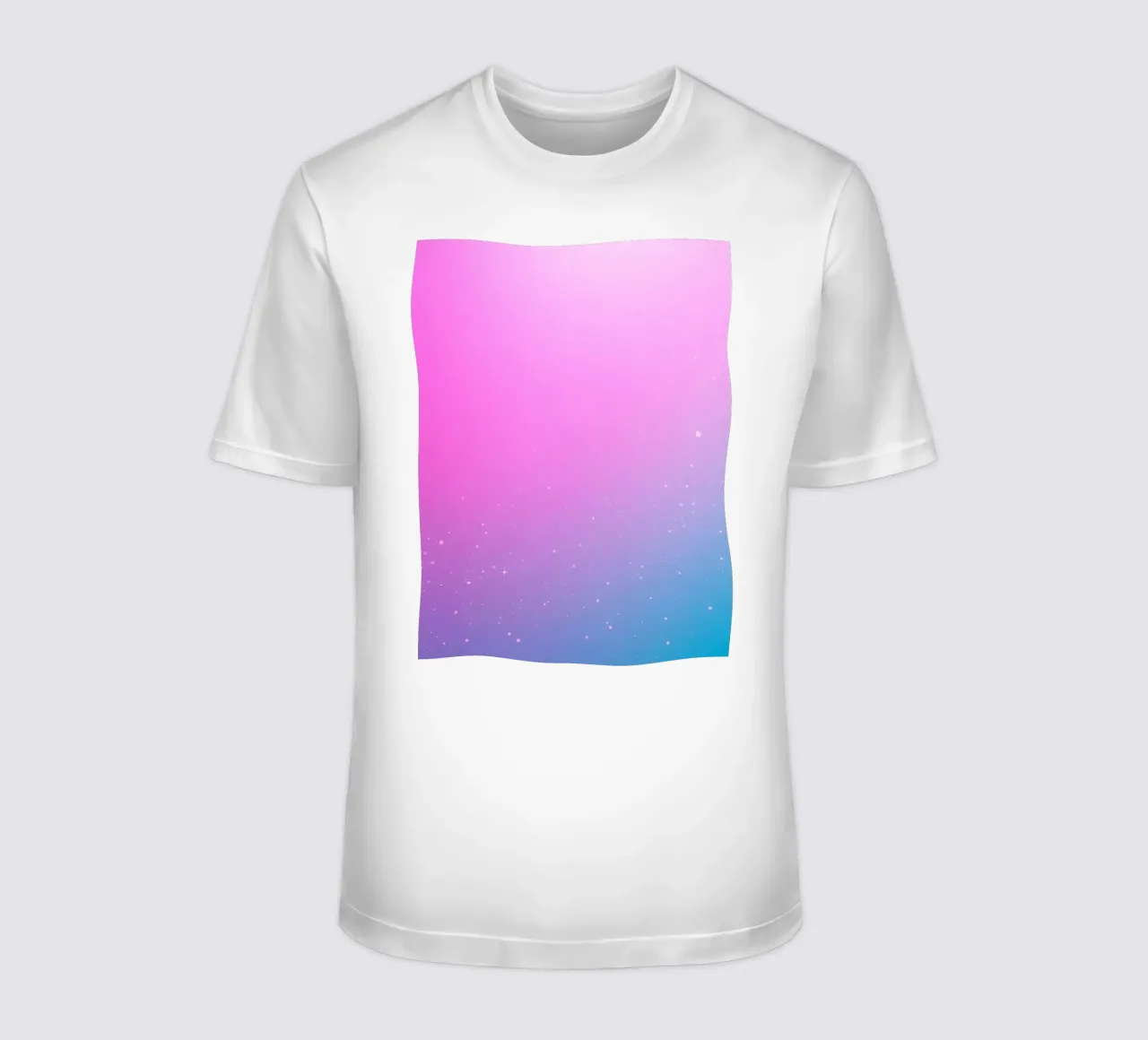 sfondo con colori sfumati ed elementi scintillanti t-shirt da DesignDoodle
