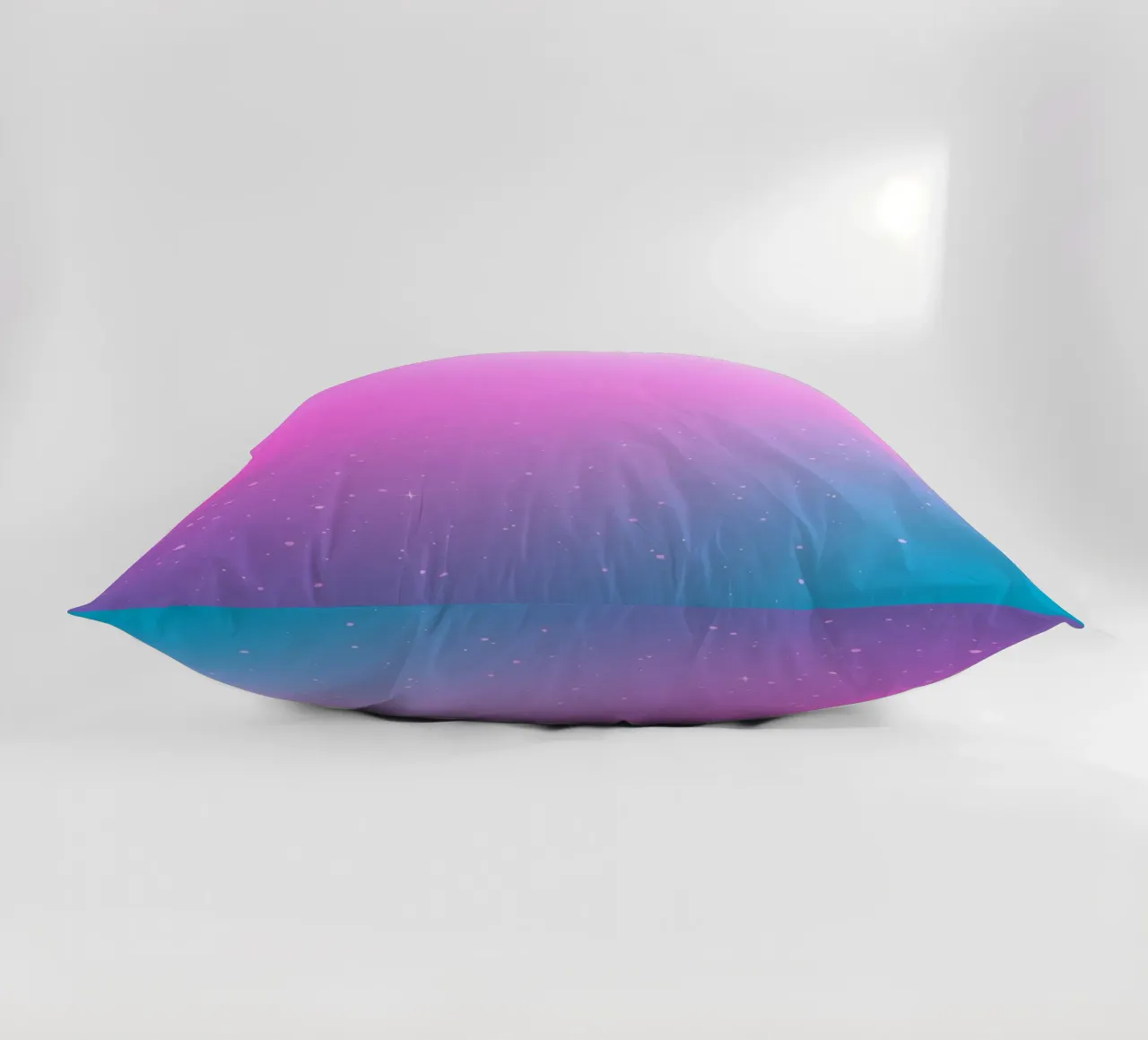 sfondo con colori sfumati ed elementi scintillanti cuscino da DesignDoodle