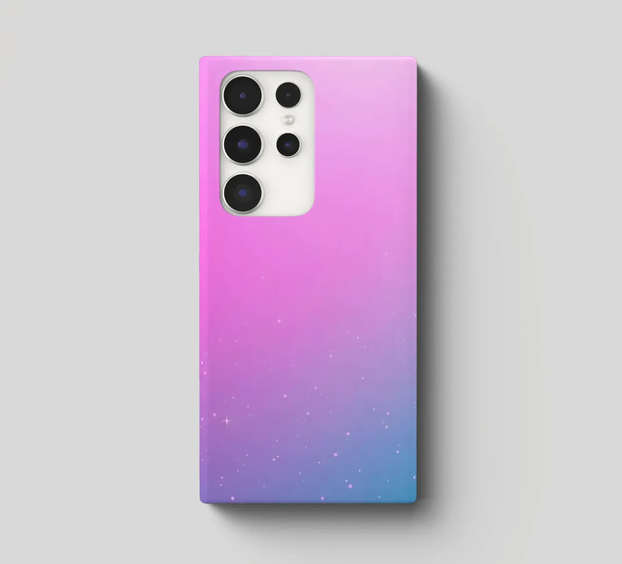 background with gradient colors and sparkling elements samsung phone case by DesignDoodle