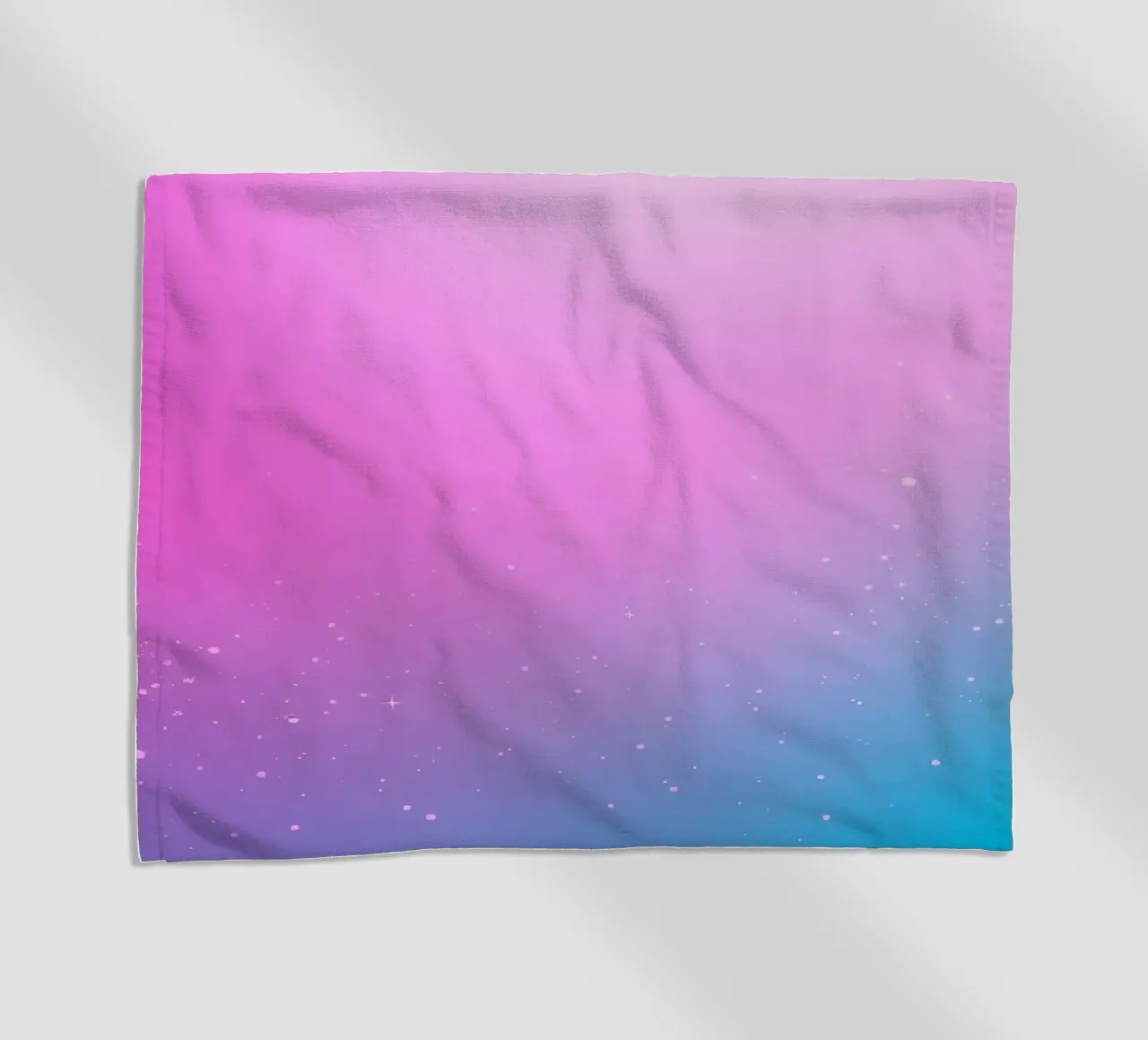 sfondo con colori sfumati ed elementi scintillanti telo mare da DesignDoodle