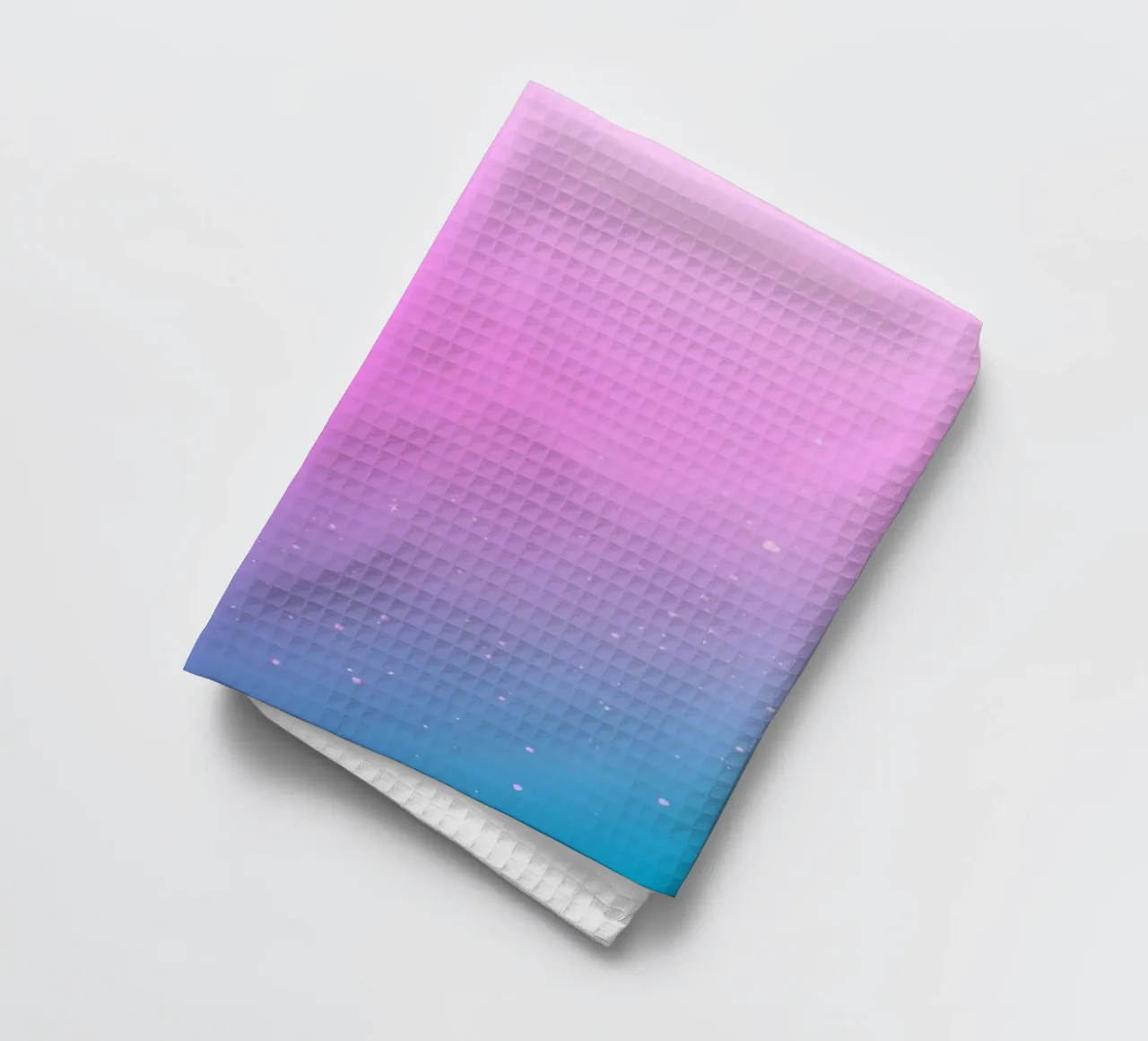 arrière-plan avec des couleurs dégradées et des éléments scintillants torchon de DesignDoodle