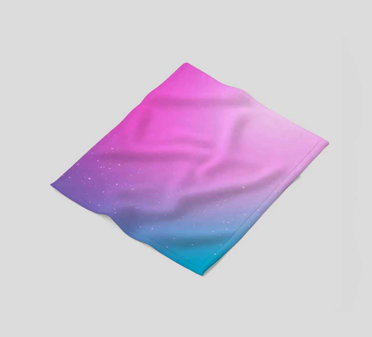 background with gradient colors and sparkling elements fleece blanket by DesignDoodle