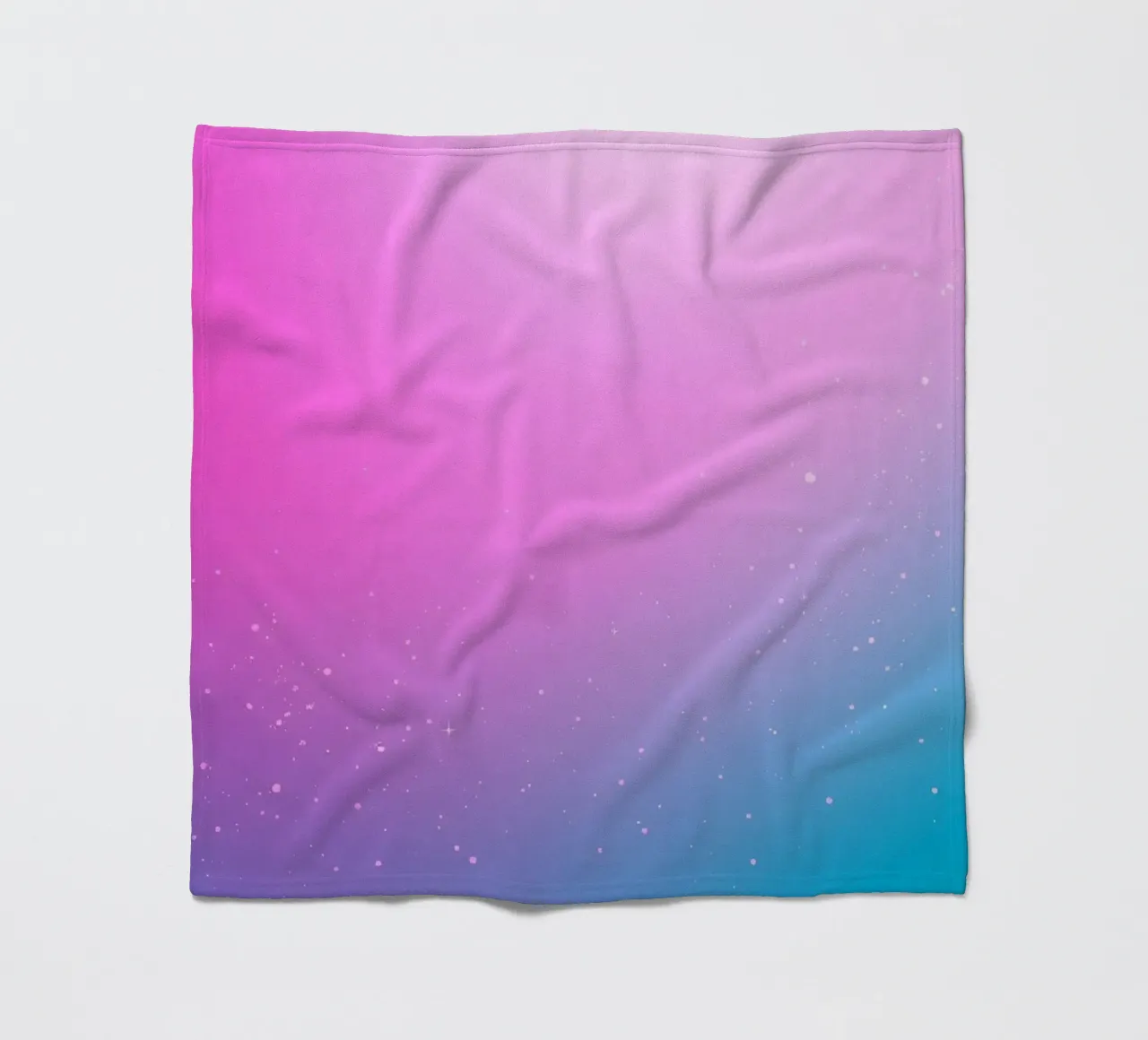 background with gradient colors and sparkling elements fleece blanket by DesignDoodle